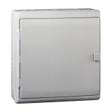 Распределительный шкаф Schneider Electric KAEDRA, 12 мод., IP65, навесной, пластик, зеленая дверь