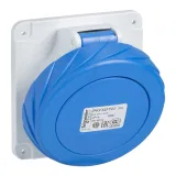 Schneider Electric 81278 розетка промышленная, 63 А, 2P+PEN, IP67, 220–230 В, угловая, скрытая установка