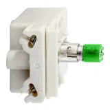 Сигнальный модуль Schneider Electric Harmony, 30мм, 24В, AC/DC, Зеленый