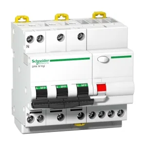 Дифавтомат Schneider Electric Acti9 4P 16А (C) 6кА 300мА (AC) (ШНАЙДЕР) Дифавтомат Schneider Electric Acti9 4P 16А (C) 6кА 300мА (AC) (ШНАЙДЕР)