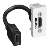 Schneider Electric Altira ALB44373 розетка HDMI, белый