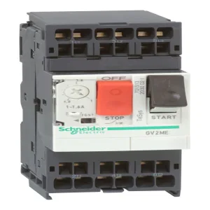 Силовой автомат для защиты двигателя Schneider Electric TeSys GV2 2.5А 3P, термомагнитный расцепитель (ШНАЙДЕР) Силовой автомат для защиты двигателя Schneider Electric TeSys GV2 2.5А 3P, термомагнитный расцепитель (ШНАЙДЕР)