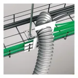 Schneider Electric ISM20813 крепление гофротрубы к лотку, белый (RAL 9010), сталь
