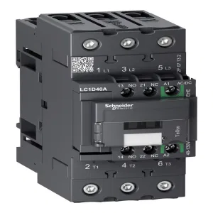3P КОНТАКТОР EVERLINK AC3 440В 40A, КАТУШКА УПР. 48-130В AC/DC, ПРУЖИННЫЙ ЗАЖИМ (ШНАЙДЕР) 3P КОНТАКТОР EVERLINK AC3 440В 40A, КАТУШКА УПР. 48-130В AC/DC, ПРУЖИННЫЙ ЗАЖИМ (ШНАЙДЕР)