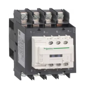 Контактор Schneider Electric TeSys LC1D 4P 60А 400/42В AC 18.5кВт (ШНАЙДЕР) Контактор Schneider Electric TeSys LC1D 4P 60А 400/42В AC 18.5кВт (ШНАЙДЕР)