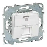 Schneider Electric MGU5.493.18ZD розетка телефонная 1xRJ12, белая