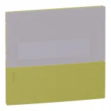 MINI PRAGMA фисташк. ПЕРЕДНЯЯ ПАНЕЛЬ ВСТРАИВ. ЩИТА С ДЫМЧ. ДВ. 1РЯД/8МОД,Италия