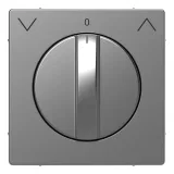 Schneider Electric MERTEN D-Life накладка на светорегулятор, нержавеющая сталь MTN3875-6036