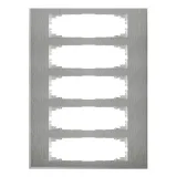 Schneider Electric Merten M-Pure DÉCOR Рамка на 5 постов, нержавеющая сталь MTN4050-3646