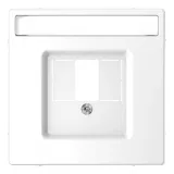 Schneider Electric Merten D-LIFE MTN4250-6035 - накладка на мультимедийную розетку, белый лотос