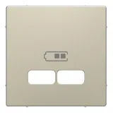 Schneider Electric Merten D-Life MTN4367-6033 - центральная плата USB, песочный