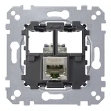 Schneider Electric MTN4575-0011 розетка компьютерная RJ45 Cat.5e, 1 порт, Merten