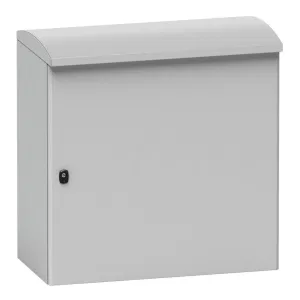 Шкаф внешн. Outdoor S3D HD 548x400x230mm ral7035 IP66 IK10 крыш+змк.с дв. бор. (ШНАЙДЕР) Шкаф внешн. Outdoor S3D HD 548x400x230mm ral7035 IP66 IK10 крыш+змк.с дв. бор. (ШНАЙДЕР)