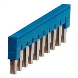 Schneider Electric NSYTRAL210BL - перемычка для клеммников 2,5 мм2, 10-полюсная, синяя