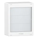 Распределительный шкаф Schneider Electric PRAGMA, 18 мод., IP30, навесной, пластик, дверь