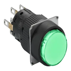Кнопка Schneider Electric Harmony 16 мм, 24В, IP65, Зеленый (ШНАЙДЕР) Кнопка Schneider Electric Harmony 16 мм, 24В, IP65, Зеленый (ШНАЙДЕР)