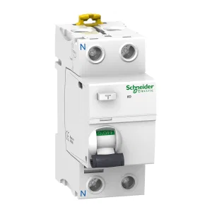 Schneider Electric Acti9 iID A9R41240 Устройство защитного отключения (УЗО), 2 полюса, 40 А, 30 мА, тип AC (ШНАЙДЕР) Schneider Electric Acti9 iID A9R41240 Устройство защитного отключения (УЗО), 2 полюса, 40 А, 30 мА, тип AC (ШНАЙДЕР)