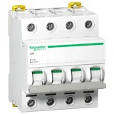 Schneider Electric Acti 9 iSW A9S65463 (выключатель нагрузки 4P, 63 А, IP20, белый)